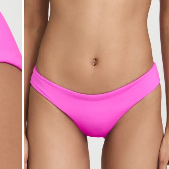 NWT L*Space Revolve Pink Fuchia Sandy bikini bottom women size Small - Picture 2 of 6